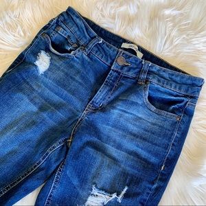 refuge | Distressed Straight Leg Jeans
